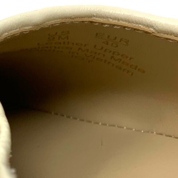 Sam Edelman Joy Flat Modern Ivory Size 9 New Without Box $170 MSRP - Picture 6 of 7